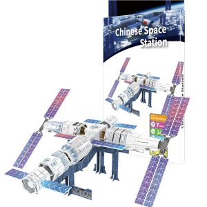 3D puslespill for barn – Chinese Space Station